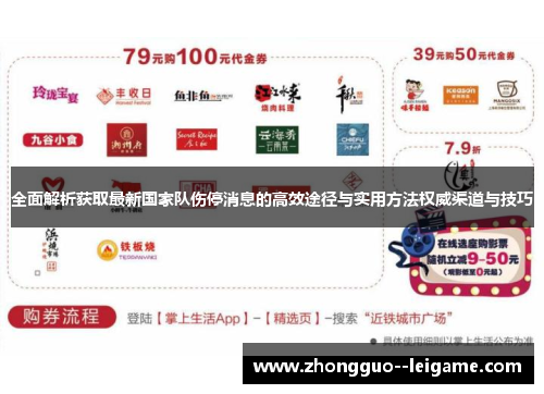 全面解析获取最新国家队伤停消息的高效途径与实用方法权威渠道与技巧